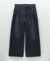 【WEB限定】デニムツータックワイドパンツ メンズ