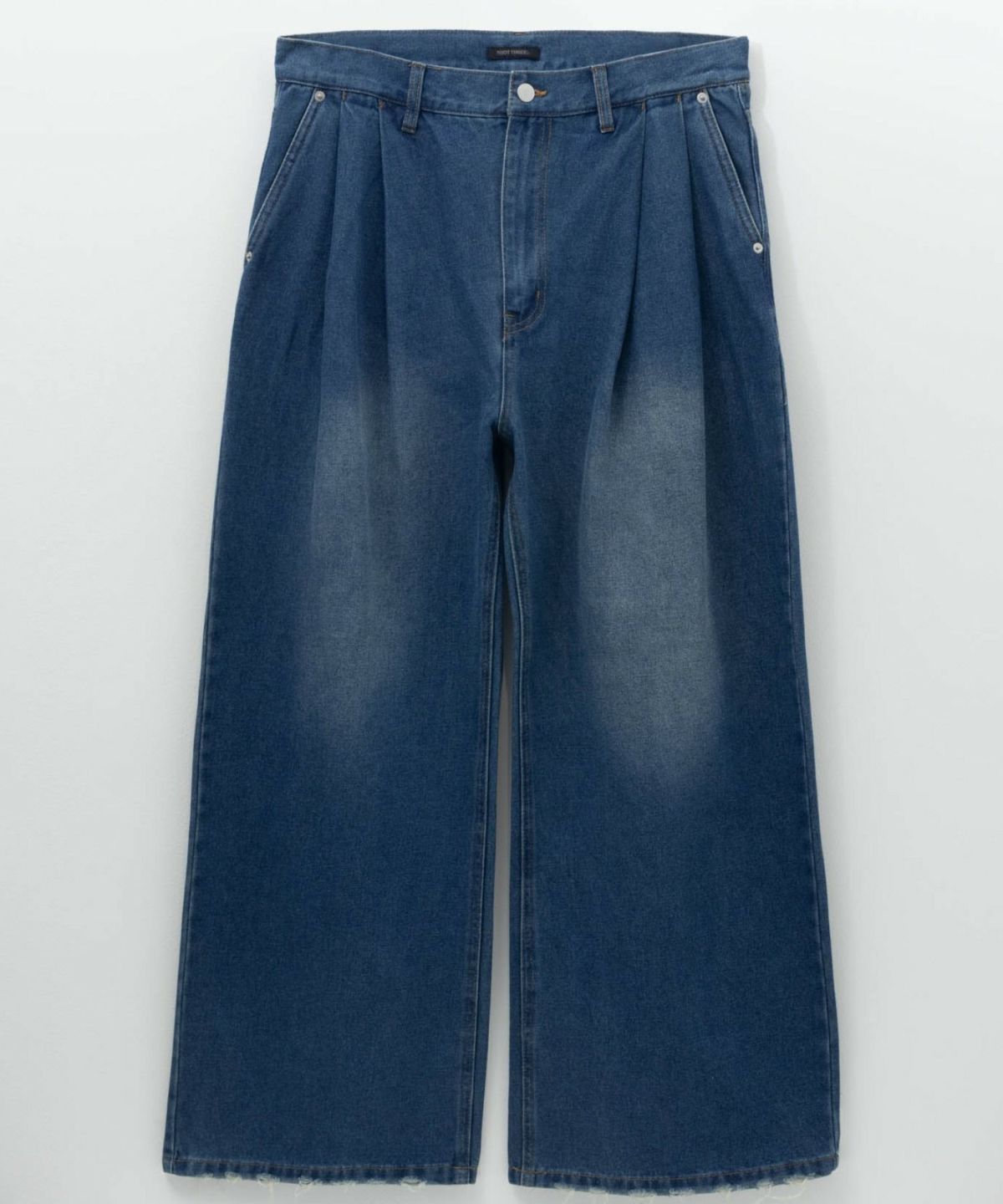 【WEB限定】デニムツータックワイドパンツ メンズ