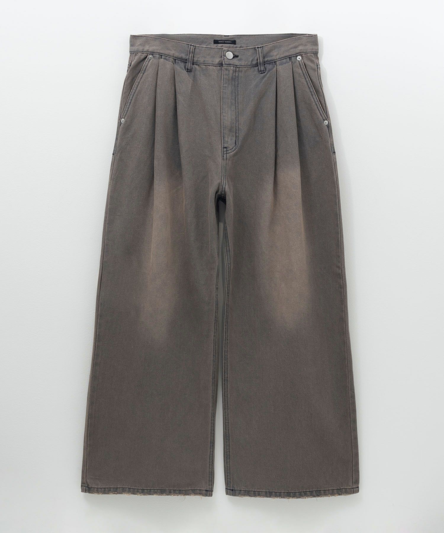【WEB限定】デニムツータックワイドパンツ メンズ