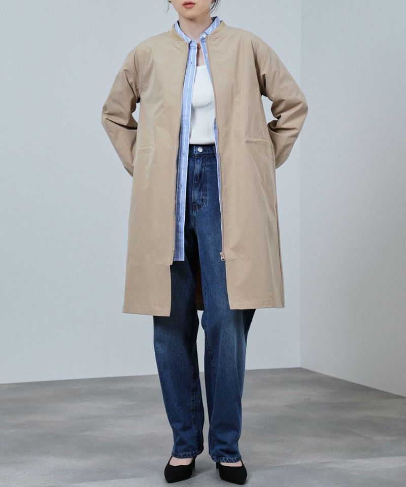 nAvy リブロングブルゾン レディース商品画像-7