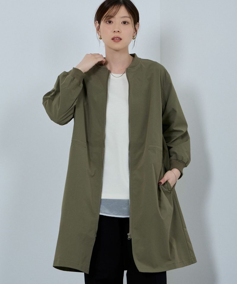 nAvy リブロングブルゾン レディース商品画像-12