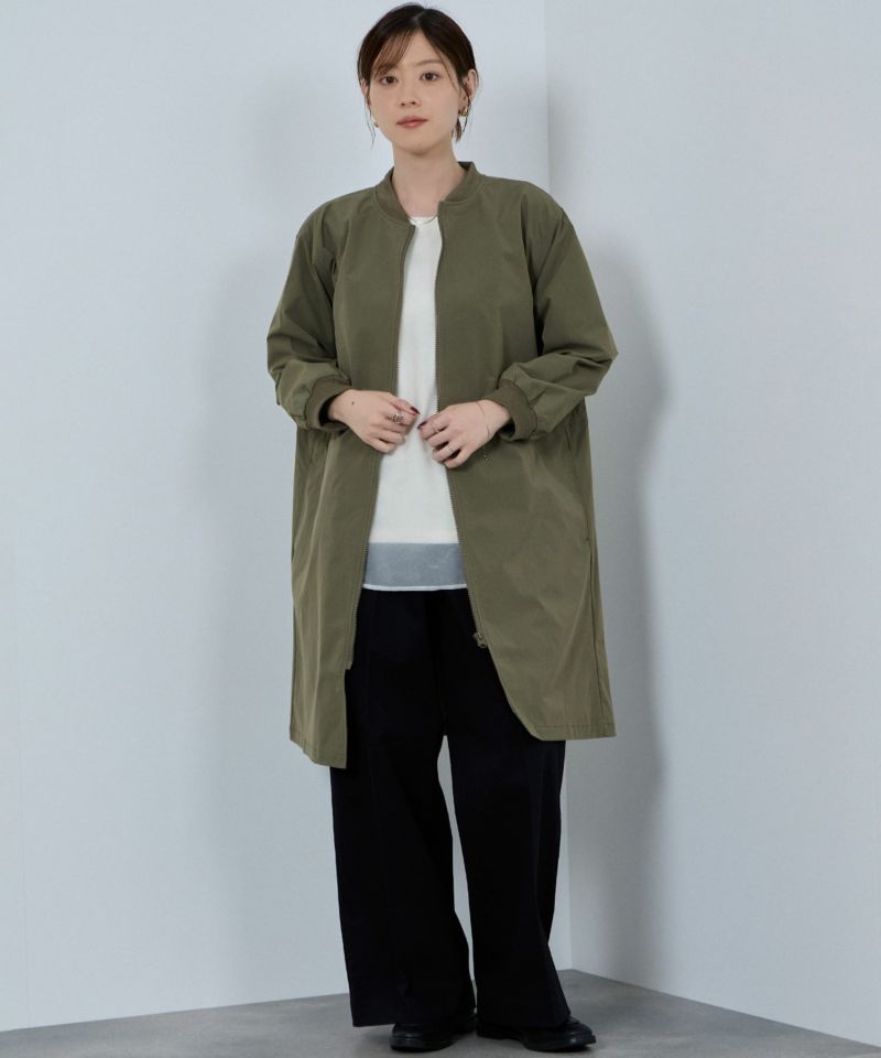 nAvy リブロングブルゾン レディース商品画像-14