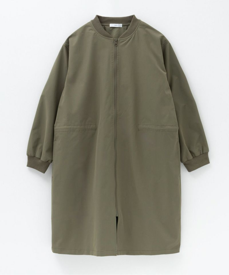 nAvy リブロングブルゾン レディース