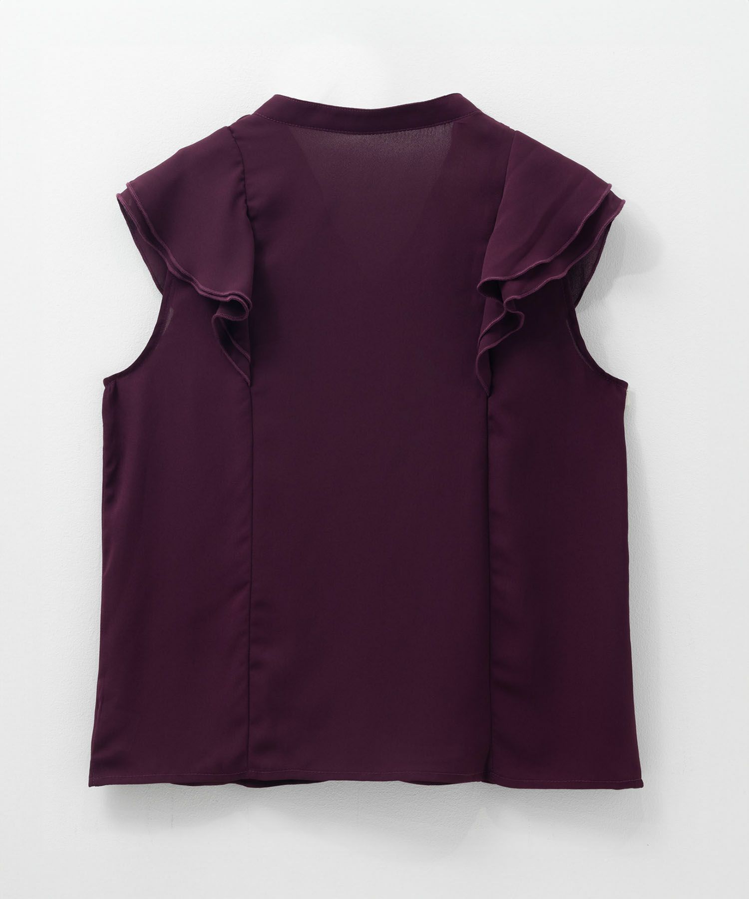 milli de l'air ラッフルフリルキーネックブラウス レディース商品サムネイル-15