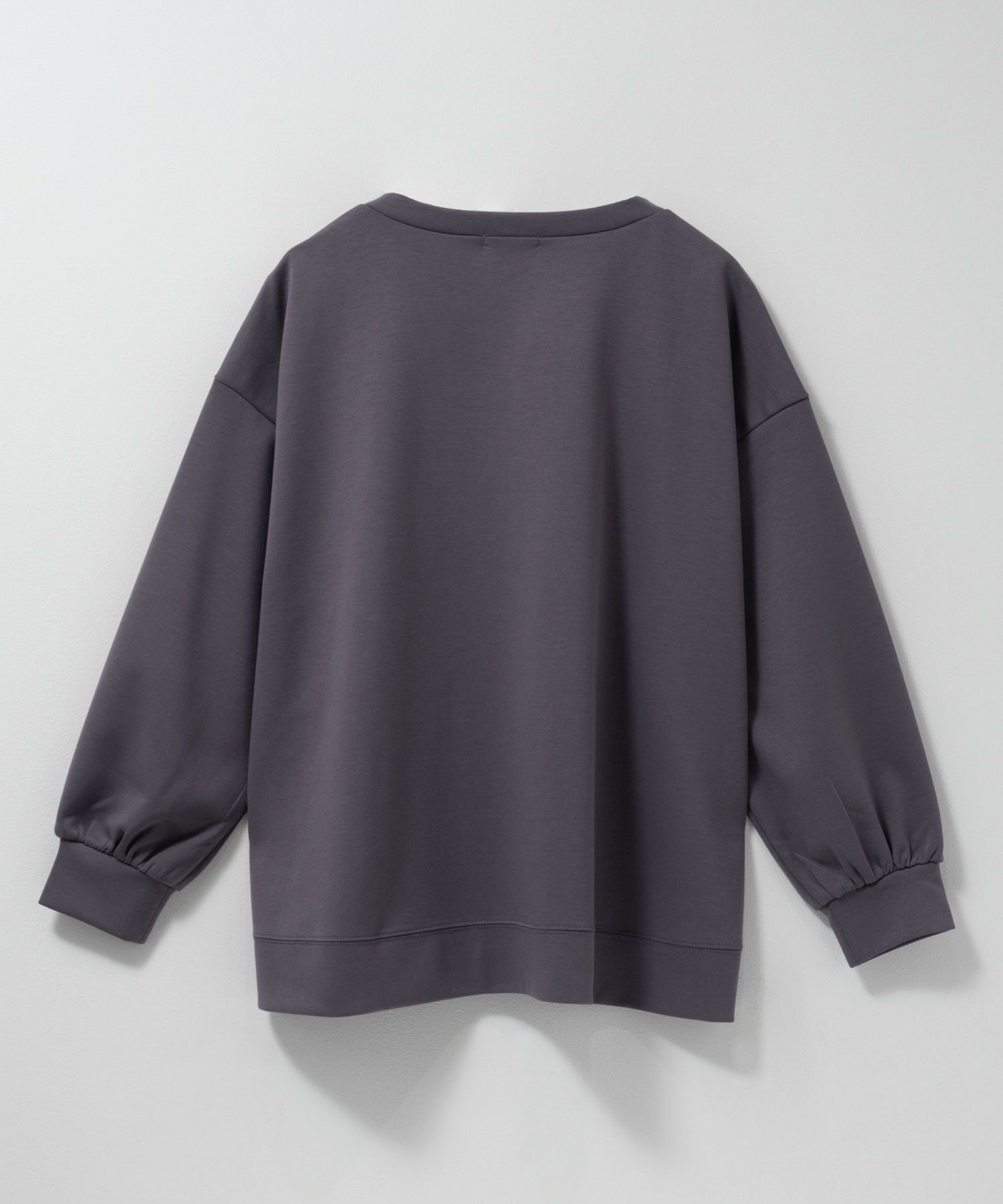 nAvy  ポンチ素材 ロゴプリントプルオーバー レディース商品画像-20