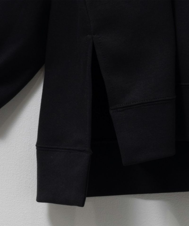 nAvy  ポンチ素材 ロゴプリントプルオーバー レディース商品画像-24