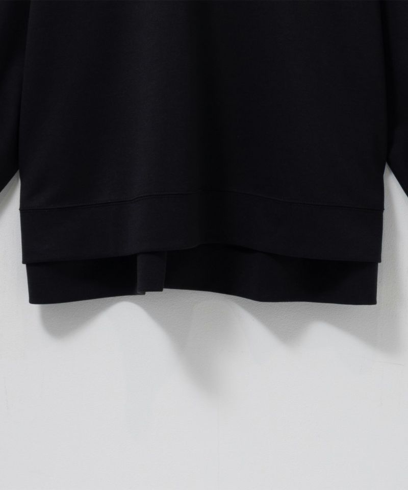 nAvy  ポンチ素材 ロゴプリントプルオーバー レディース商品画像-25