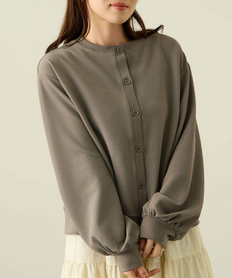 nAvy  ジャガードカーディガン レディース商品画像-2