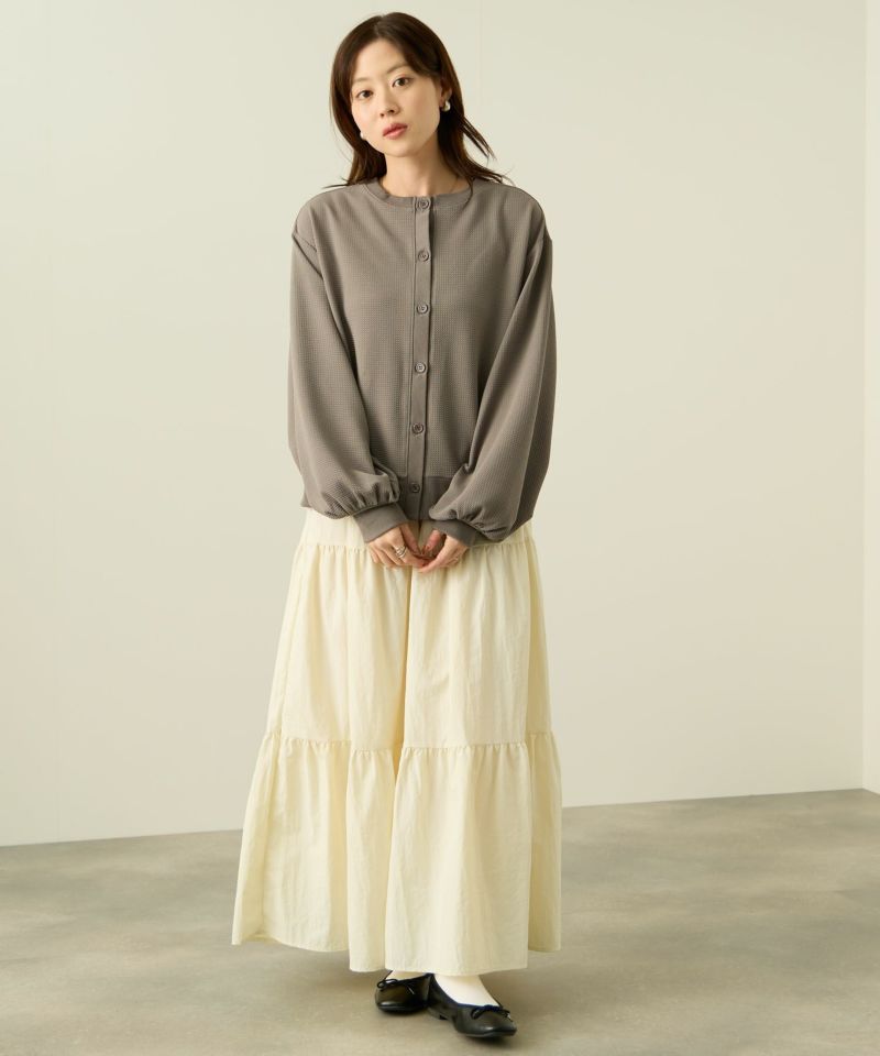 nAvy  ジャガードカーディガン レディース商品画像-9