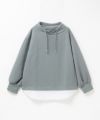 nAvy 時短ジャガードフェイクハイネックプルオーバー レディース
