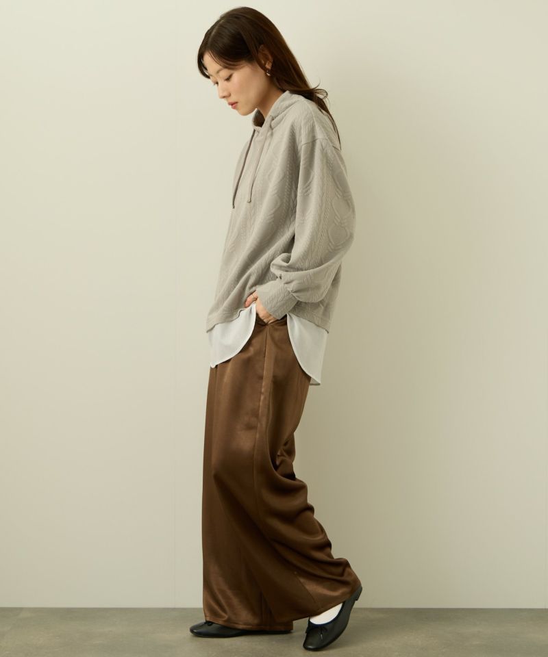 nAvy  時短ジャガードフェイクハイネックプルオーバー レディース商品画像-15