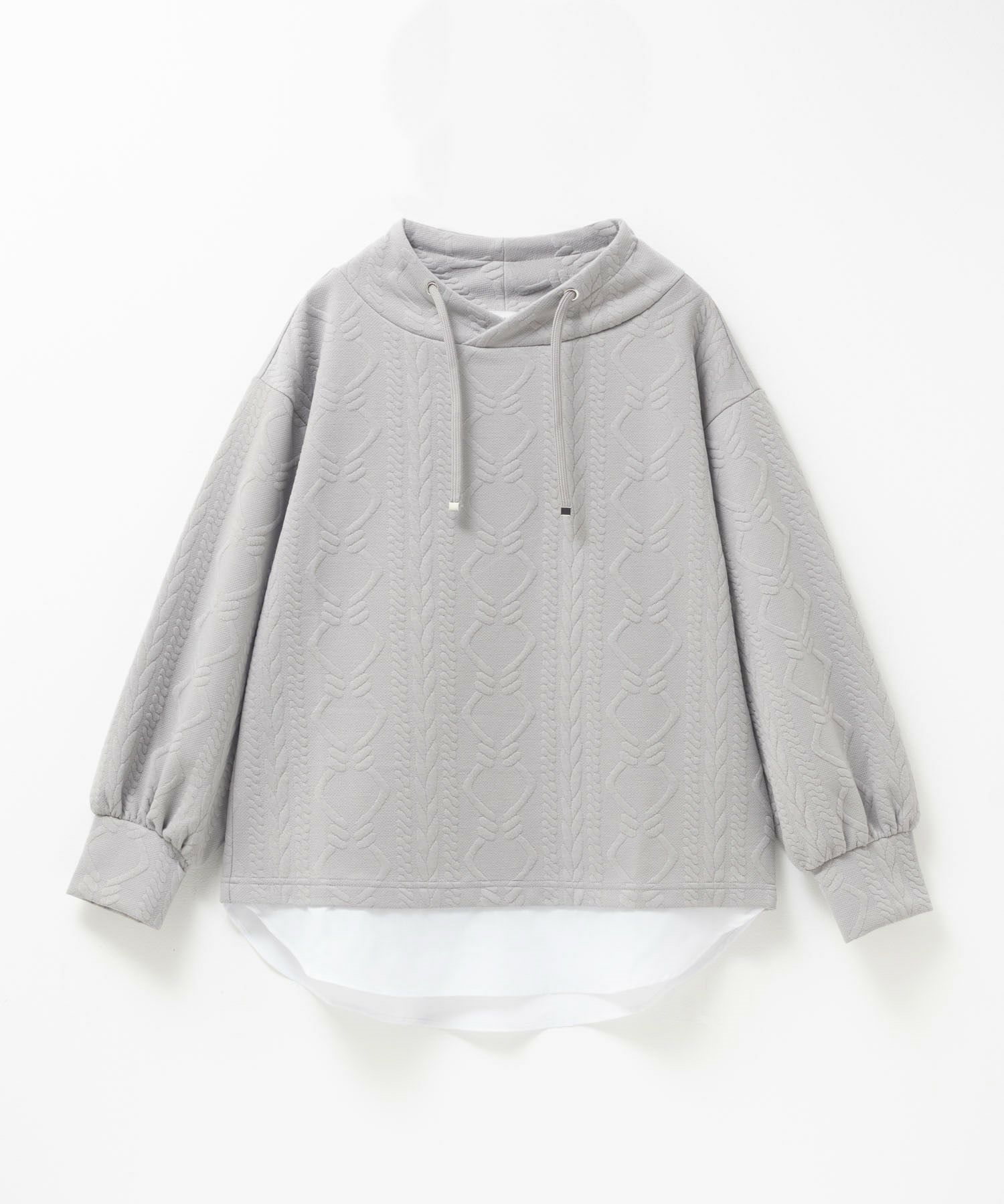 nAvy  時短ジャガードフェイクハイネックプルオーバー レディース商品サムネイル-21