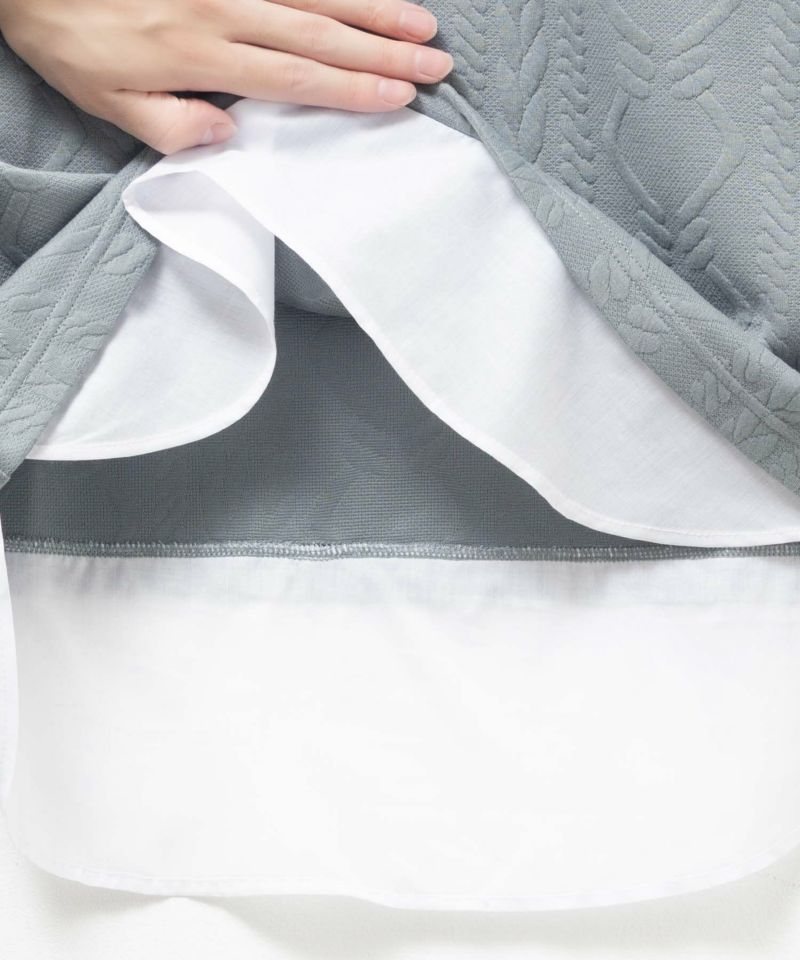 [値下げ]nAvy  時短ジャガードフェイクハイネックプルオーバー レディース商品画像-23