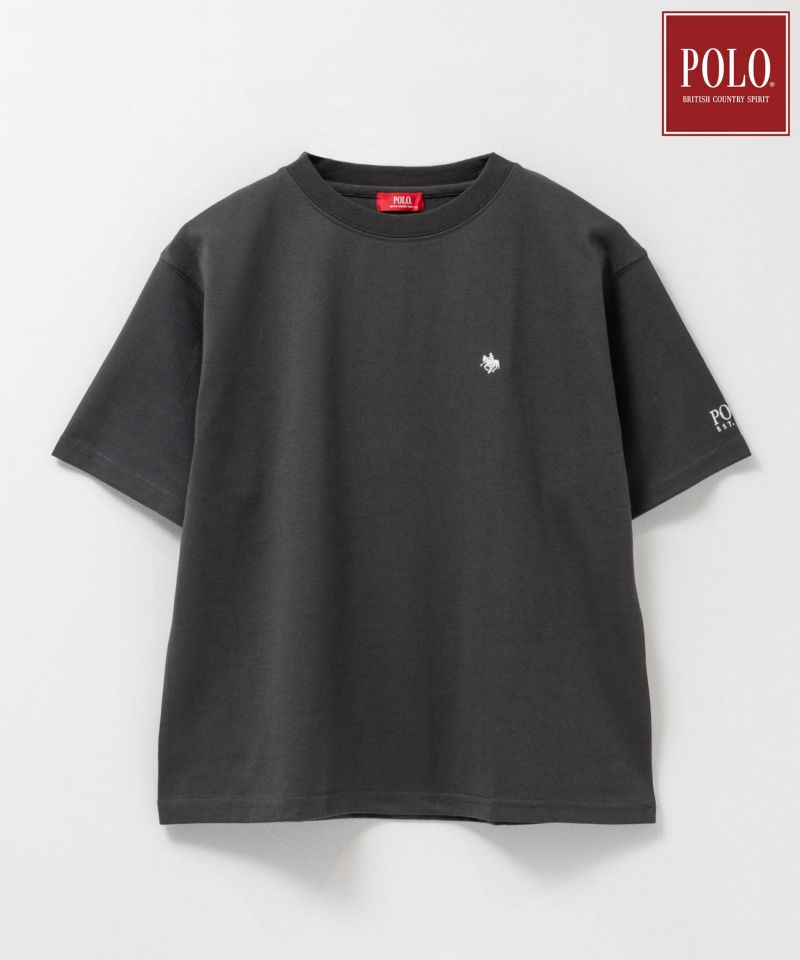 POLO BCS  ワンポイント刺繍Tシャツ レディース メール便 対応商品商品画像-1