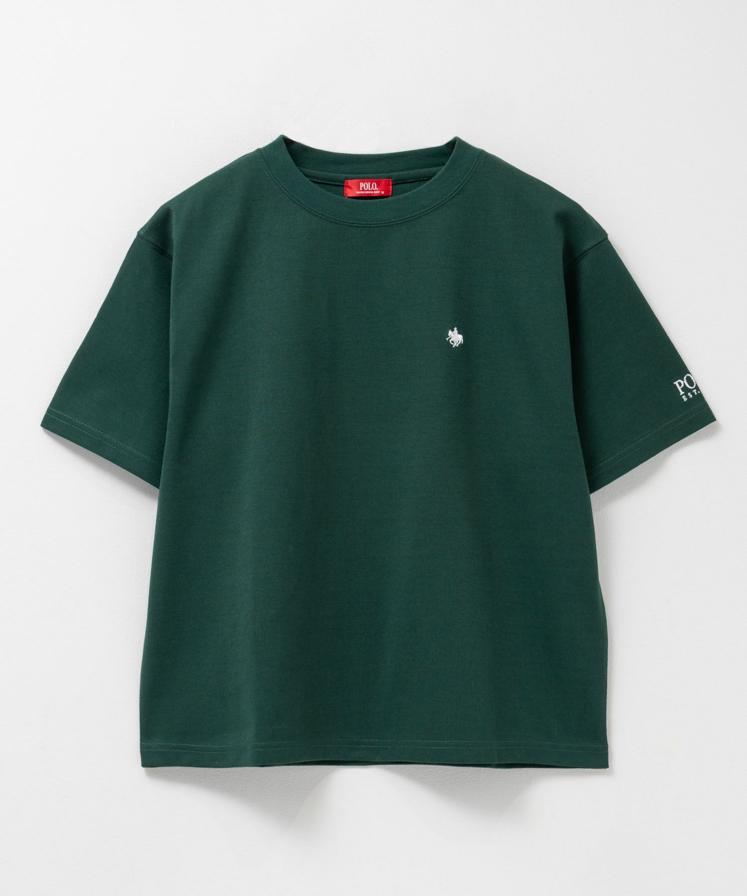 POLO BCS  ワンポイント刺繍Tシャツ レディース メール便 対応商品商品画像-5