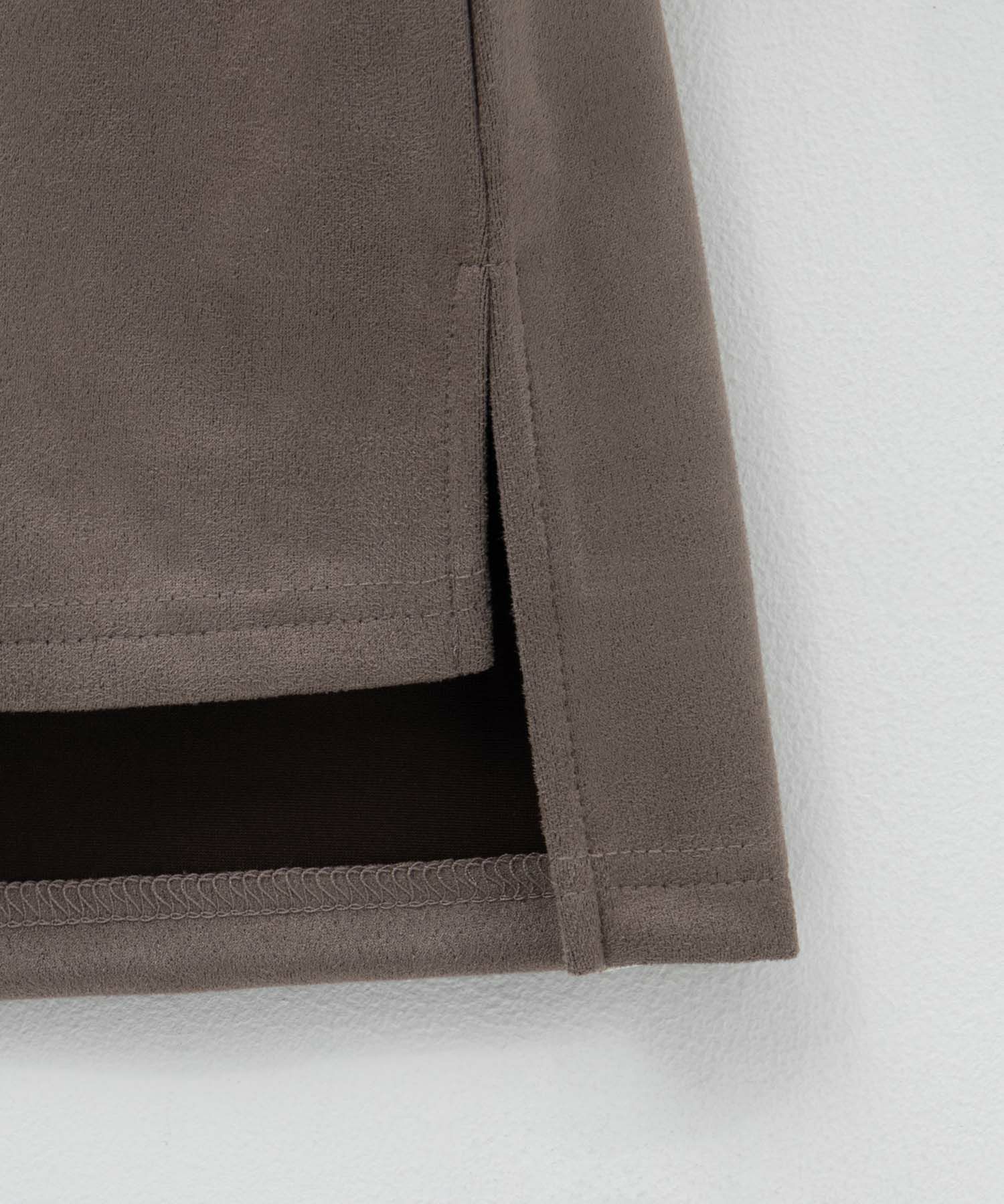 nAvy フェイクスエード7分袖Tシャツ レディース メール便 対応商品