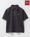 POLO BCS ハーフジップポロシャツ レディース