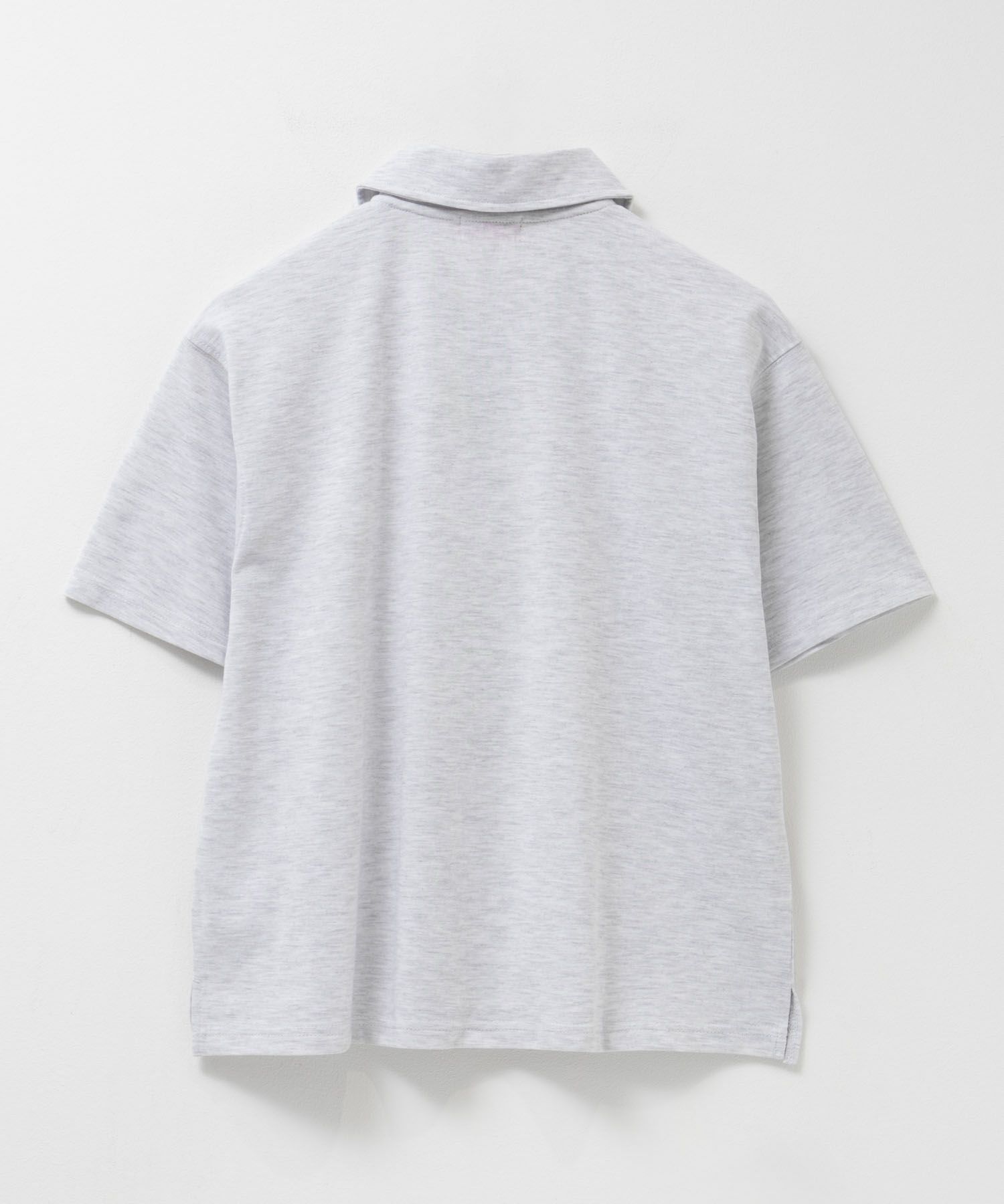 POLO BCS  ハーフジップポロシャツ レディース商品画像-4