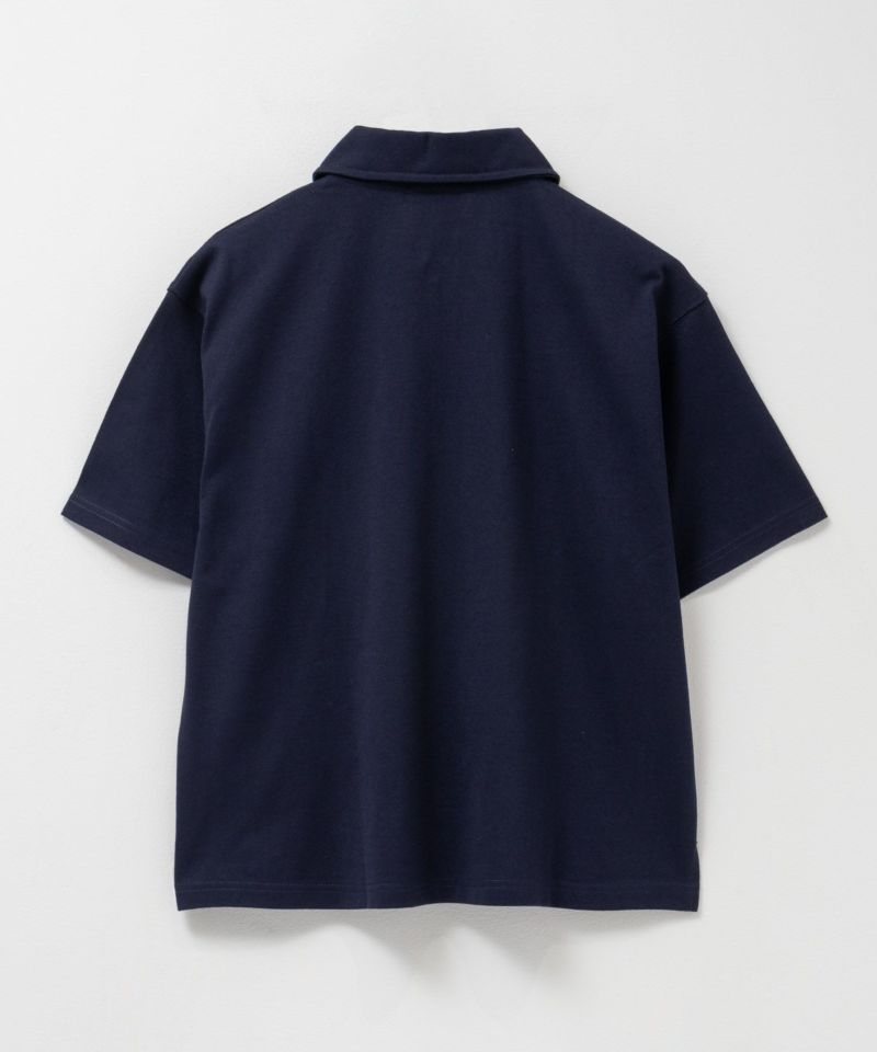 POLO BCS  ハーフジップポロシャツ レディース商品画像-6