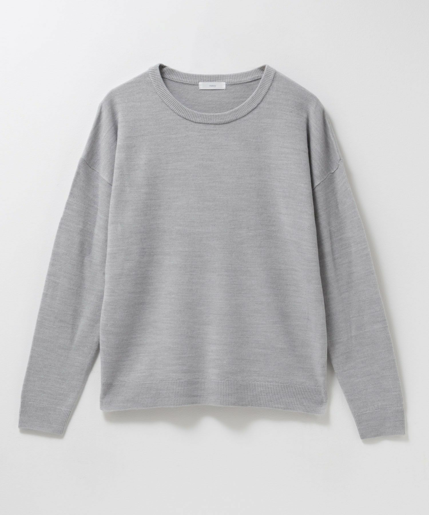 nAvy カシミヤタッチニット クルーネック レディース商品画像-13