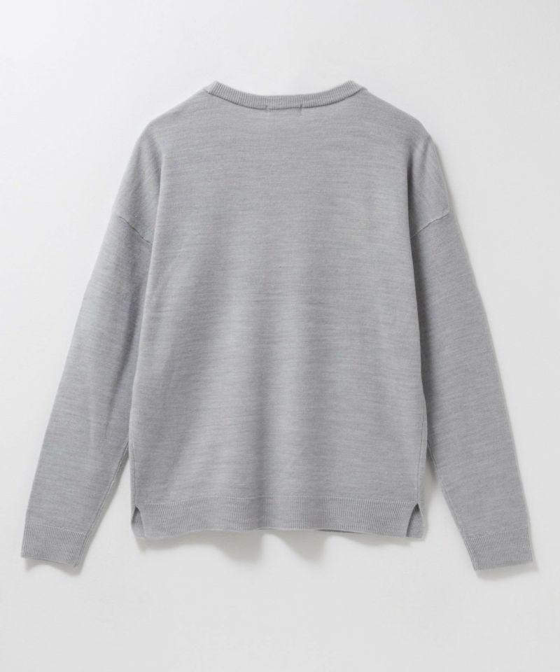 nAvy カシミヤタッチニット クルーネック レディース商品画像-14