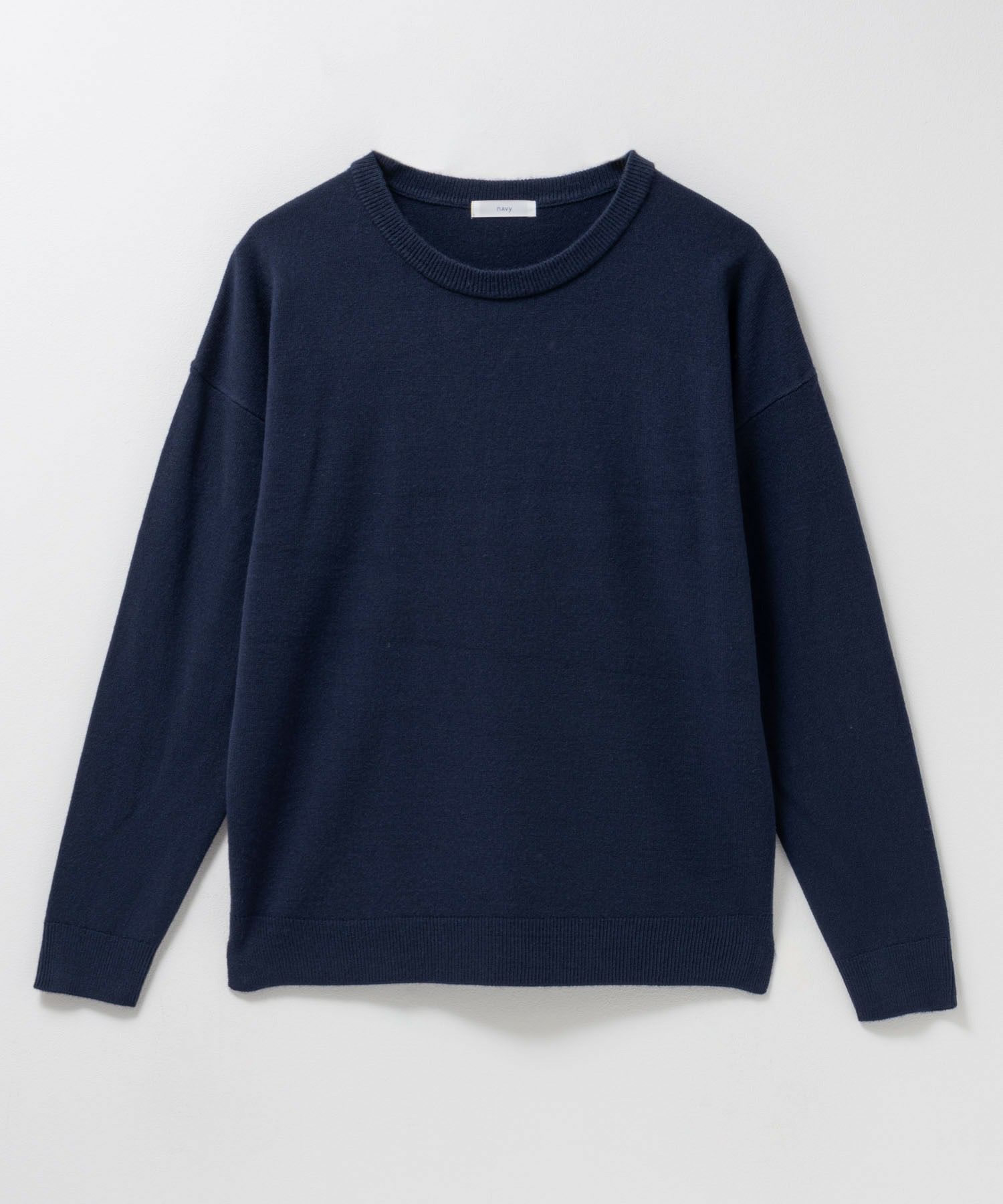 nAvy カシミヤタッチニット クルーネック レディース商品画像-17