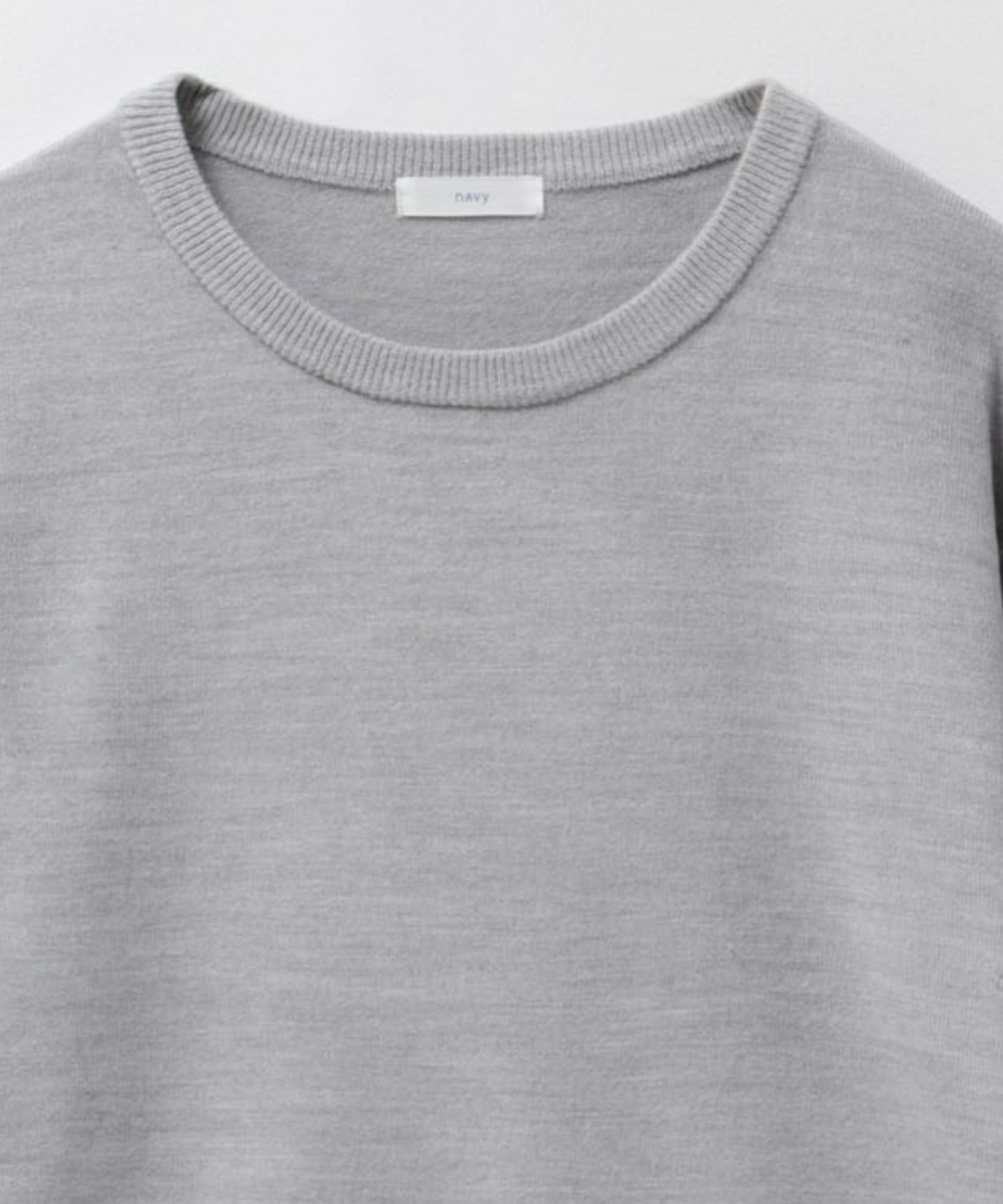 nAvy カシミヤタッチニット クルーネック レディース商品画像-19