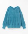 nAvy フェザーVネックプルオーバー レディース