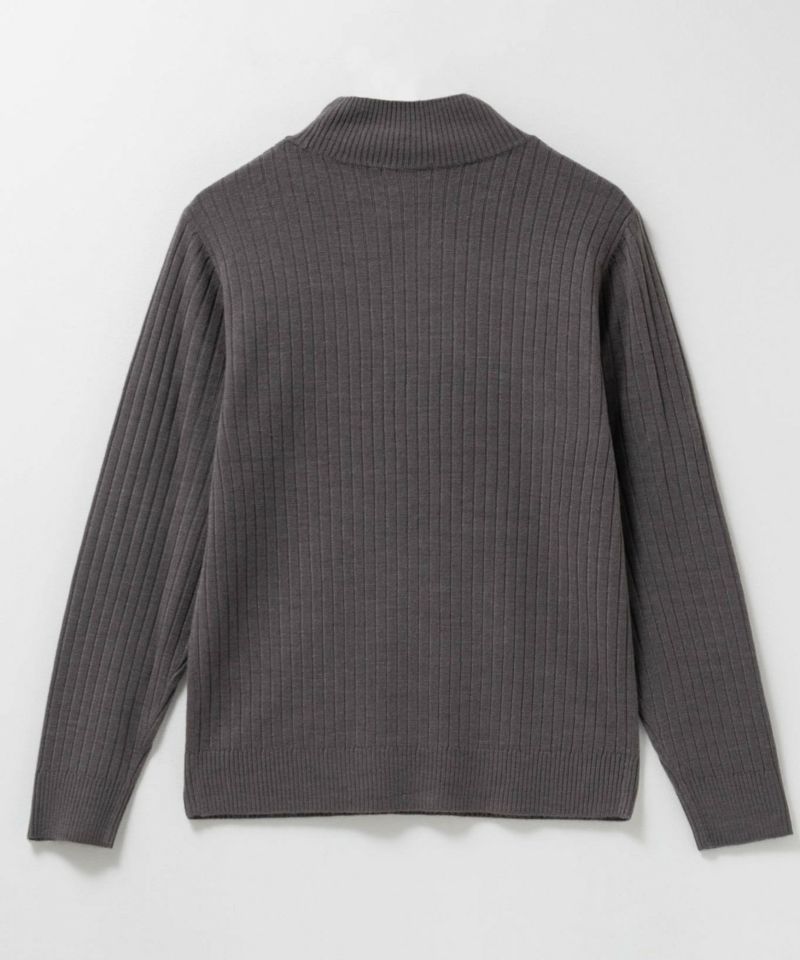 nAvy カシミヤタッチニット リブハイネック レディース商品画像-22