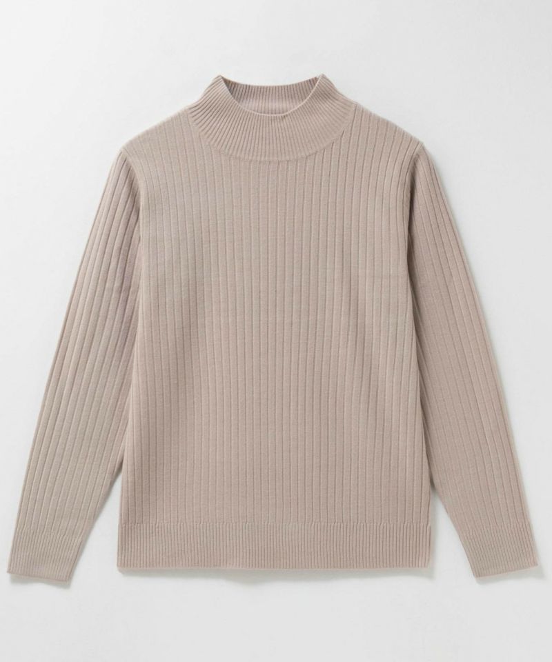 nAvy カシミヤタッチニット リブハイネック レディース商品画像-23