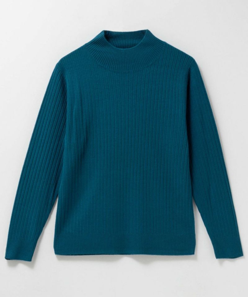 nAvy カシミヤタッチニット リブハイネック レディース商品画像-25