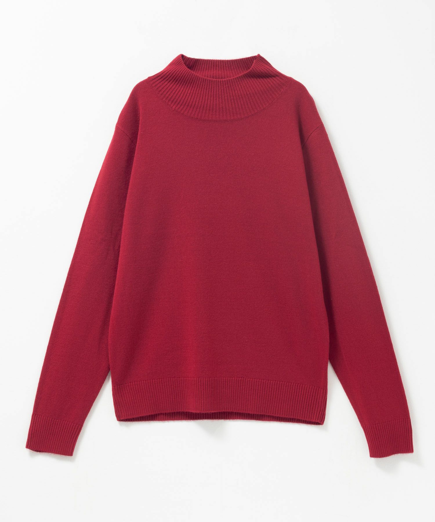 nAvy カシミヤタッチニット ハイネック レディース