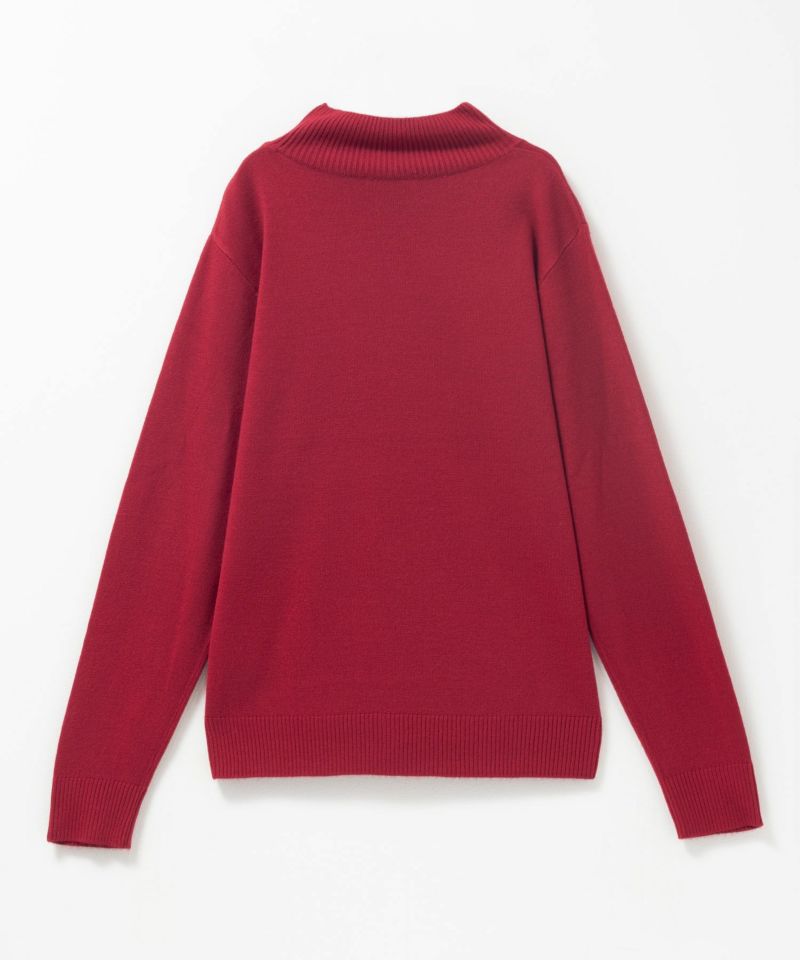 nAvy カシミヤタッチニット ハイネック レディース商品画像-24