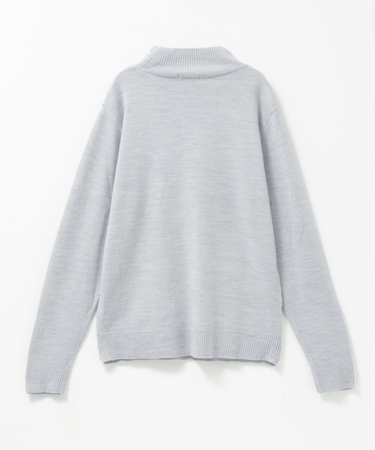 nAvy カシミヤタッチニット ハイネック レディース