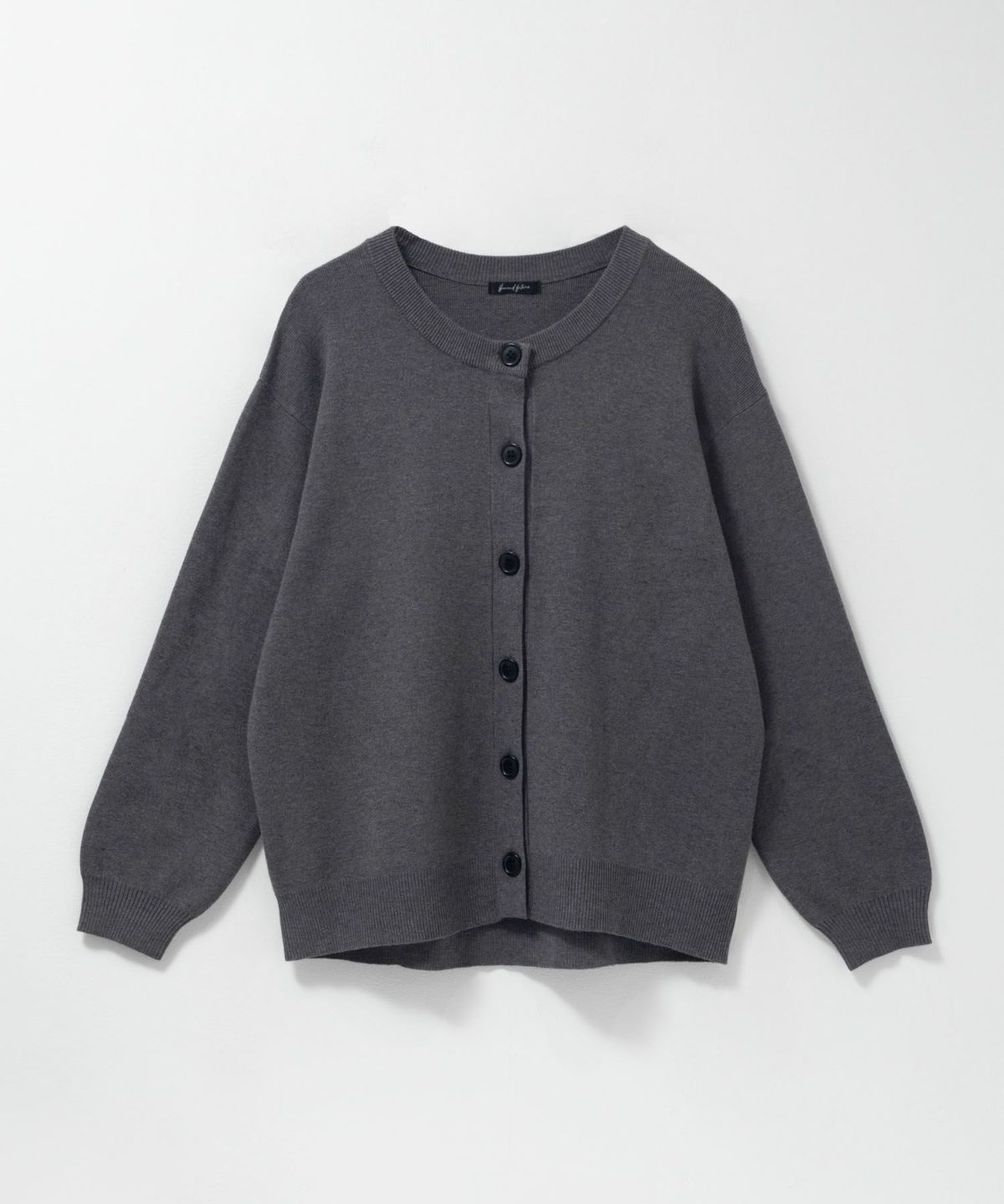 クルーネックカーディガン レディース