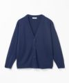 nAvy カシミヤタッチニット Vネックカーディガン レディース