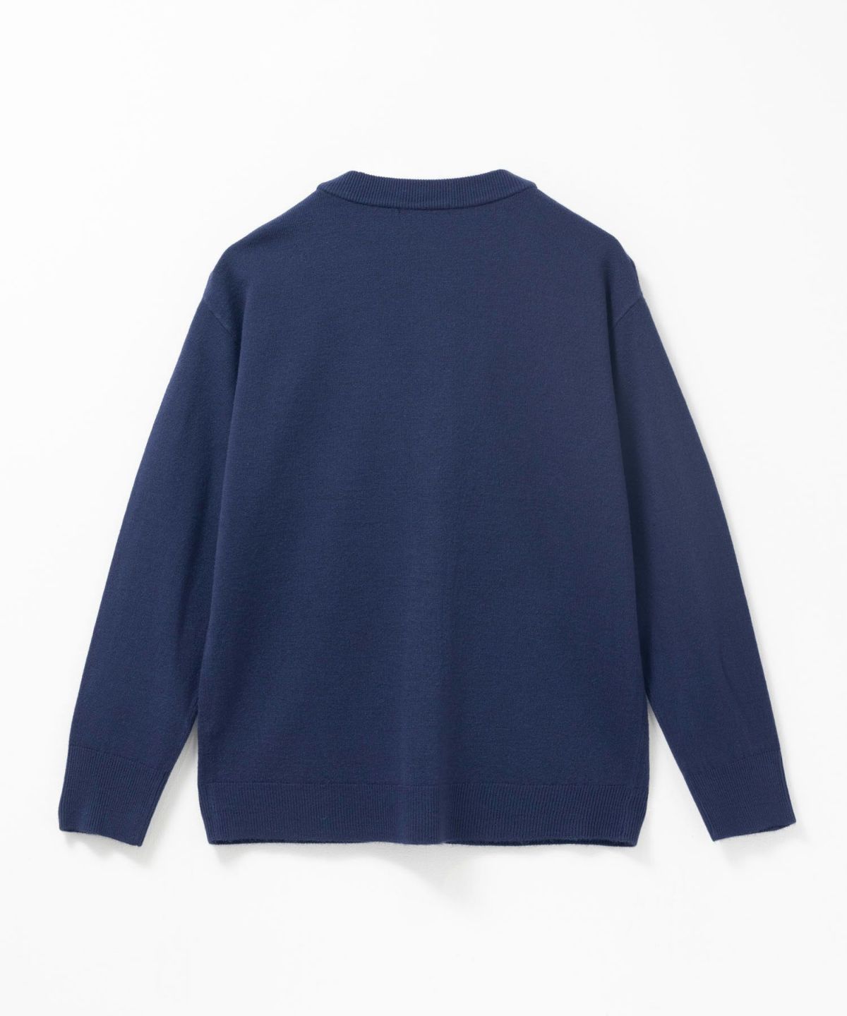 nAvy カシミヤタッチニット Vネックカーディガン レディース