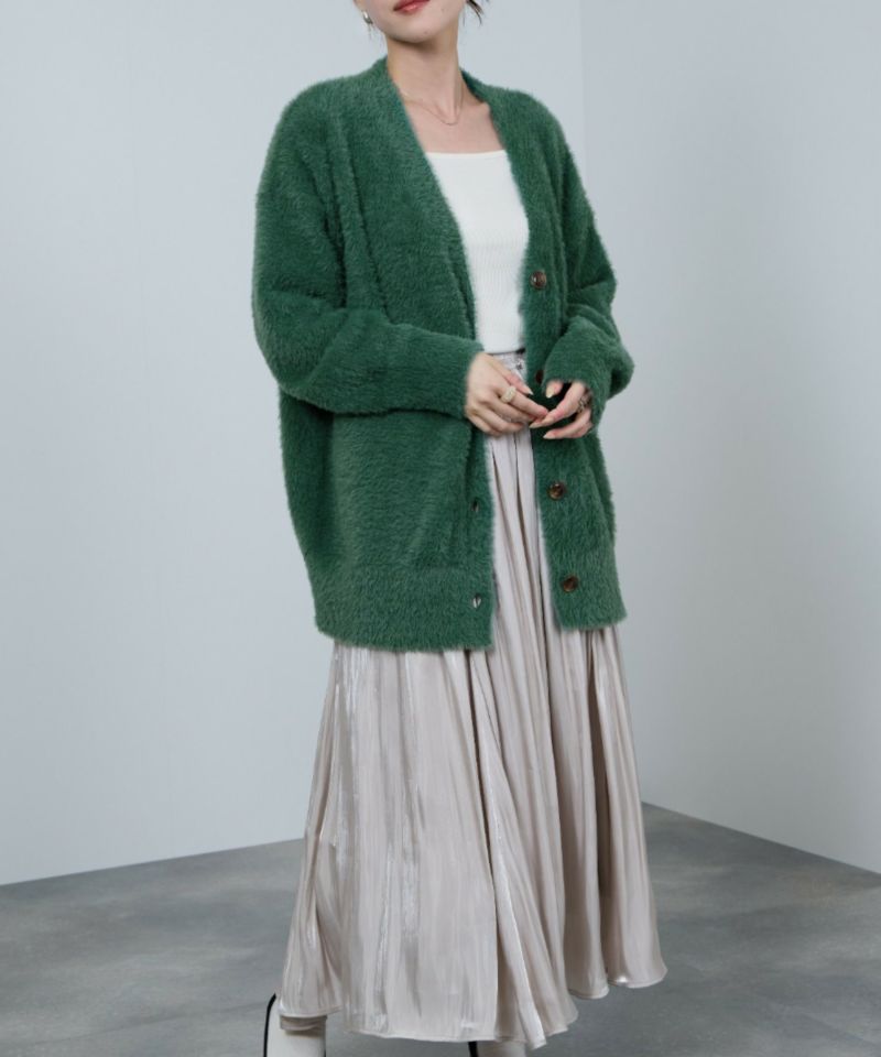 nAvy  フェザーロングカーディガン レディース商品画像-15