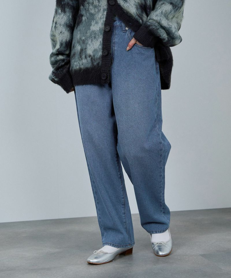 nAvy 毎日はきたくなるデニム「マイデニ」 ルーズテーパード レディース商品画像-4