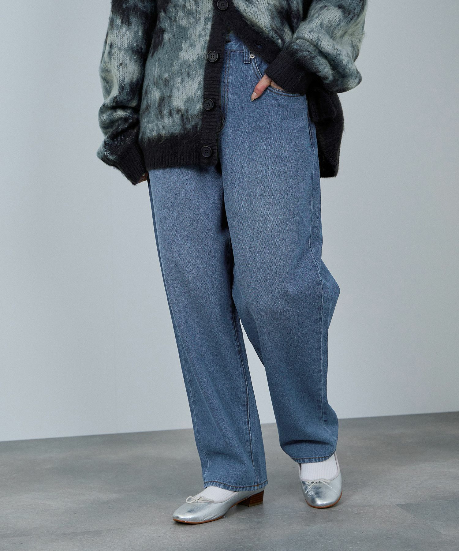 nAvy  毎日はきたくなるデニム「マイデニ」 ルーズテーパード レディース商品サムネイル-4