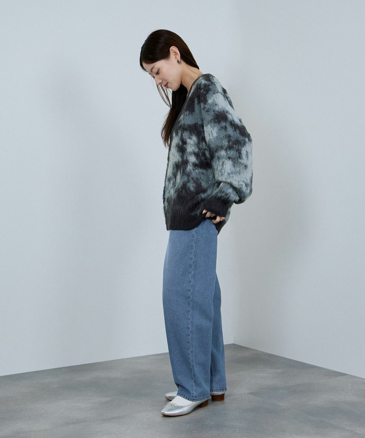 nAvy 毎日はきたくなるデニム「マイデニ」 ルーズテーパード レディース