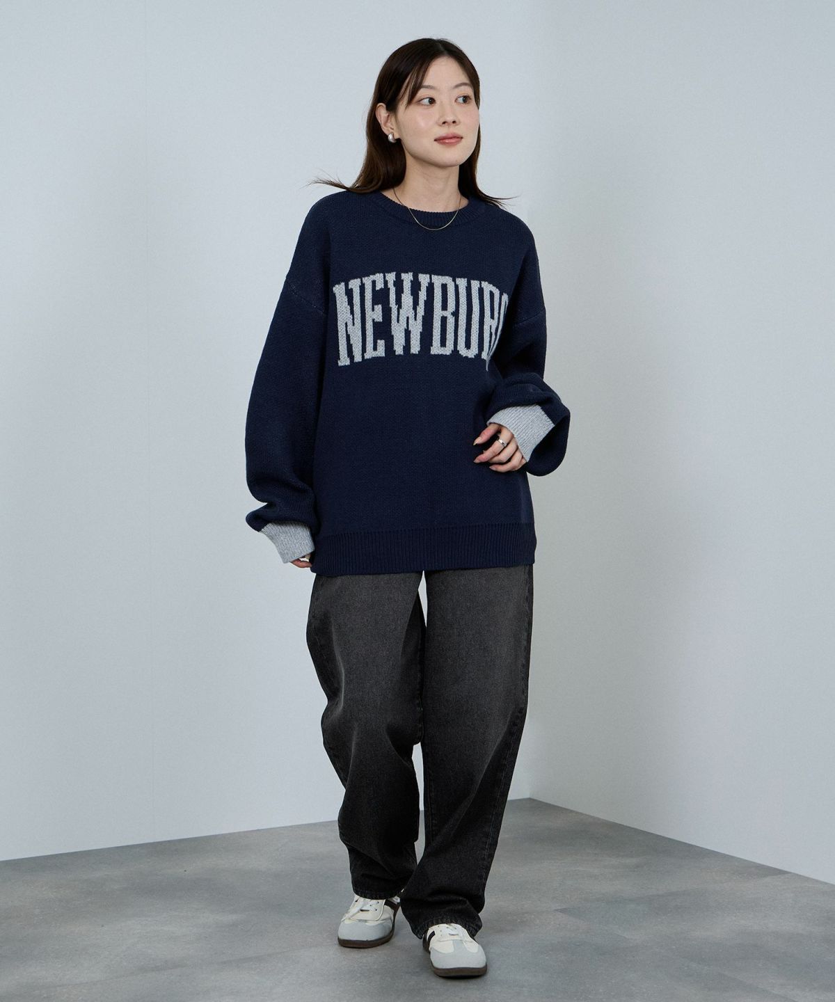 nAvy 毎日はきたくなるデニム「マイデニ」 ルーズテーパード レディース