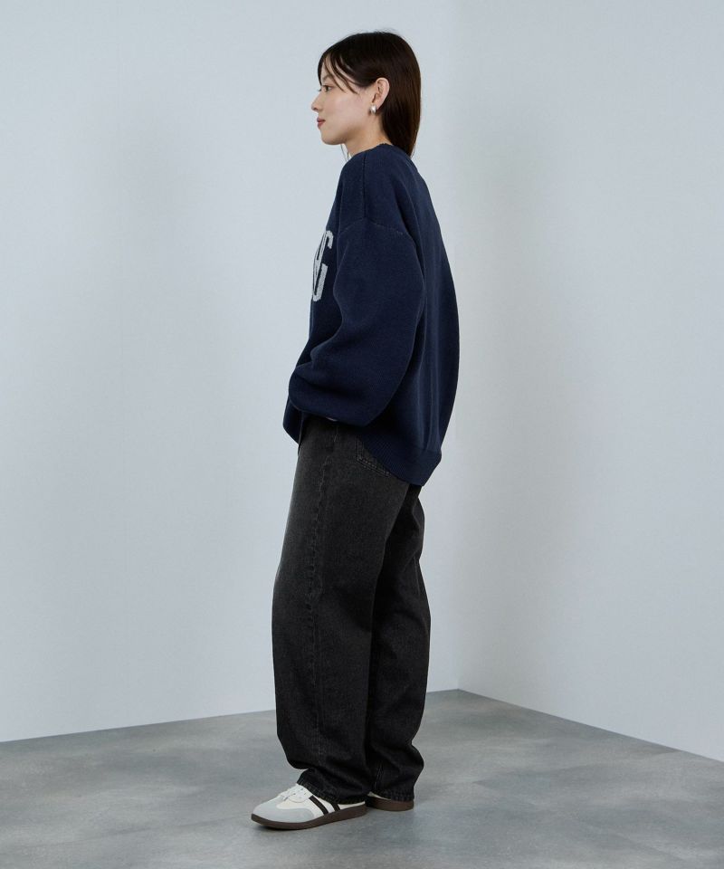 nAvy  毎日はきたくなるデニム「マイデニ」 ルーズテーパード レディース商品画像-12