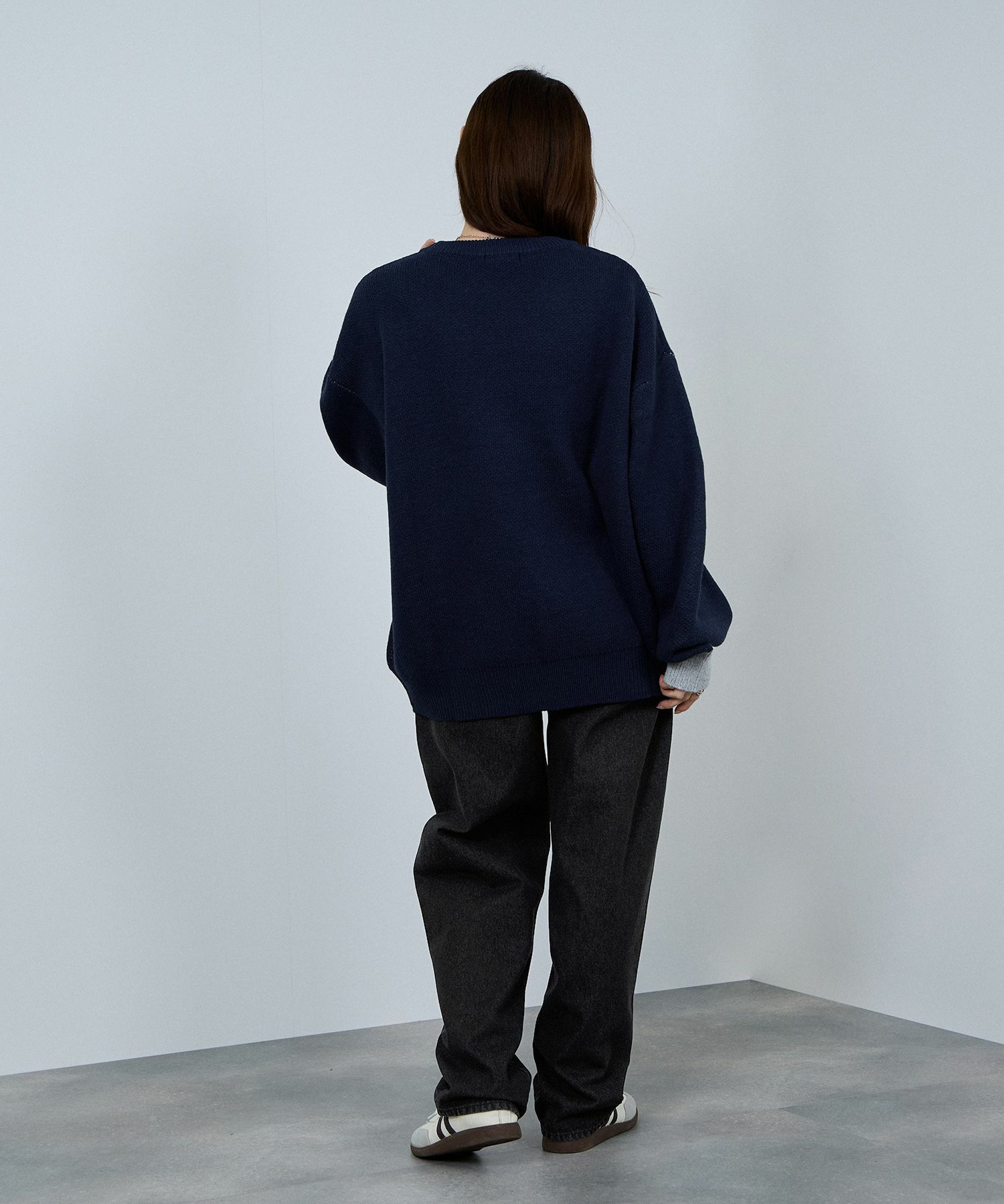 nAvy 毎日はきたくなるデニム「マイデニ」 ルーズテーパード レディース