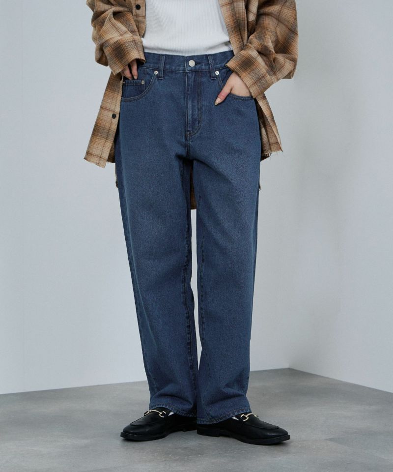 nAvy  毎日はきたくなるデニム「マイデニ」 ルーズテーパード レディース商品画像-14