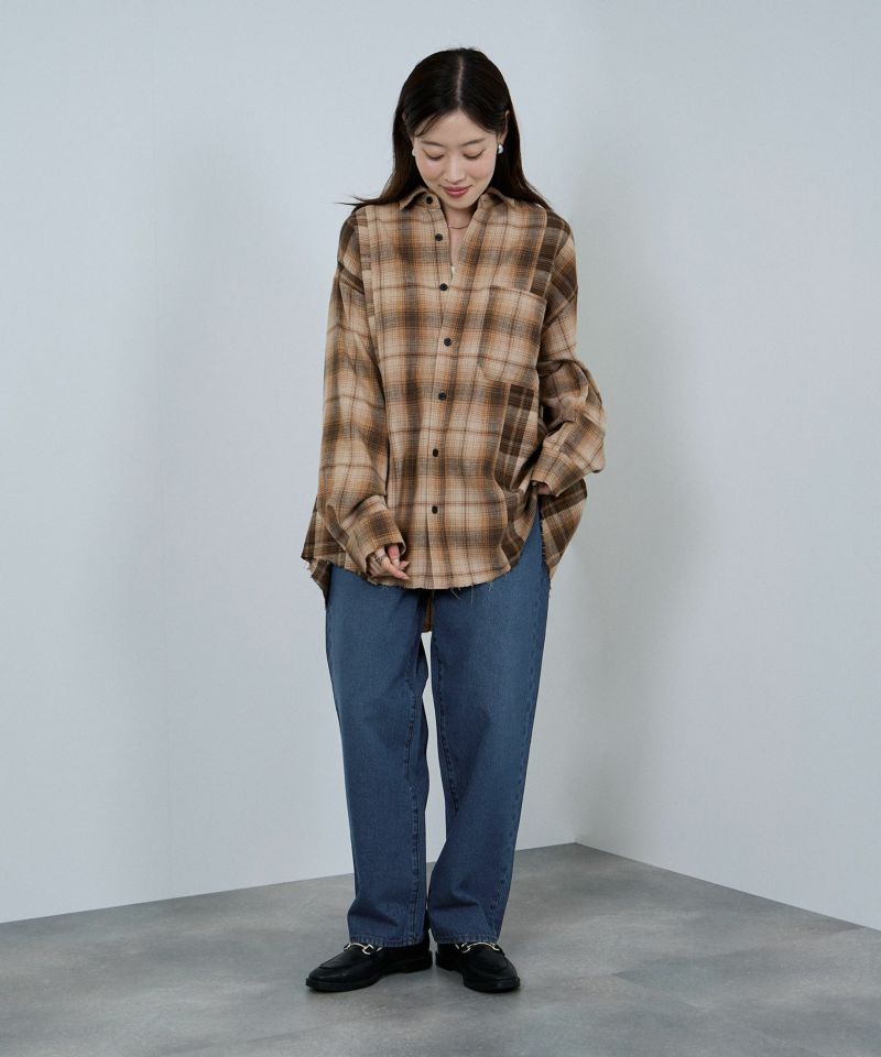 nAvy  毎日はきたくなるデニム「マイデニ」 ルーズテーパード レディース商品画像-16