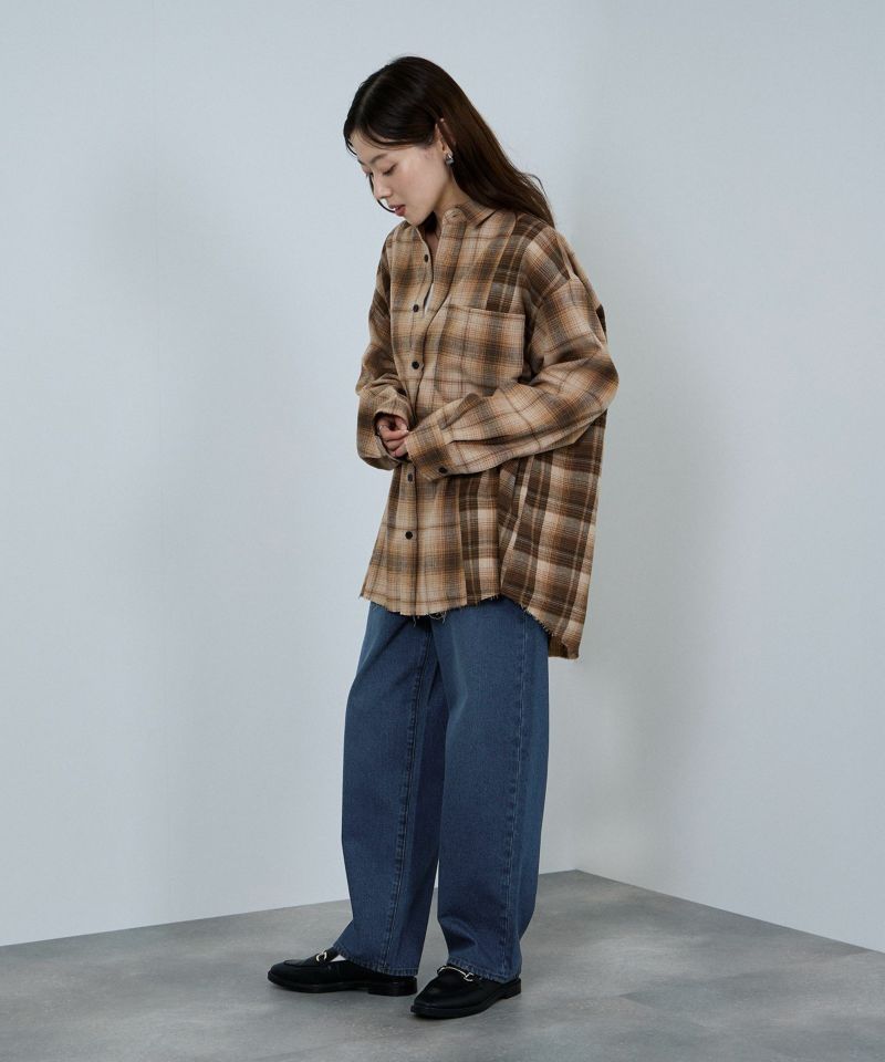 nAvy  毎日はきたくなるデニム「マイデニ」 ルーズテーパード レディース商品画像-18