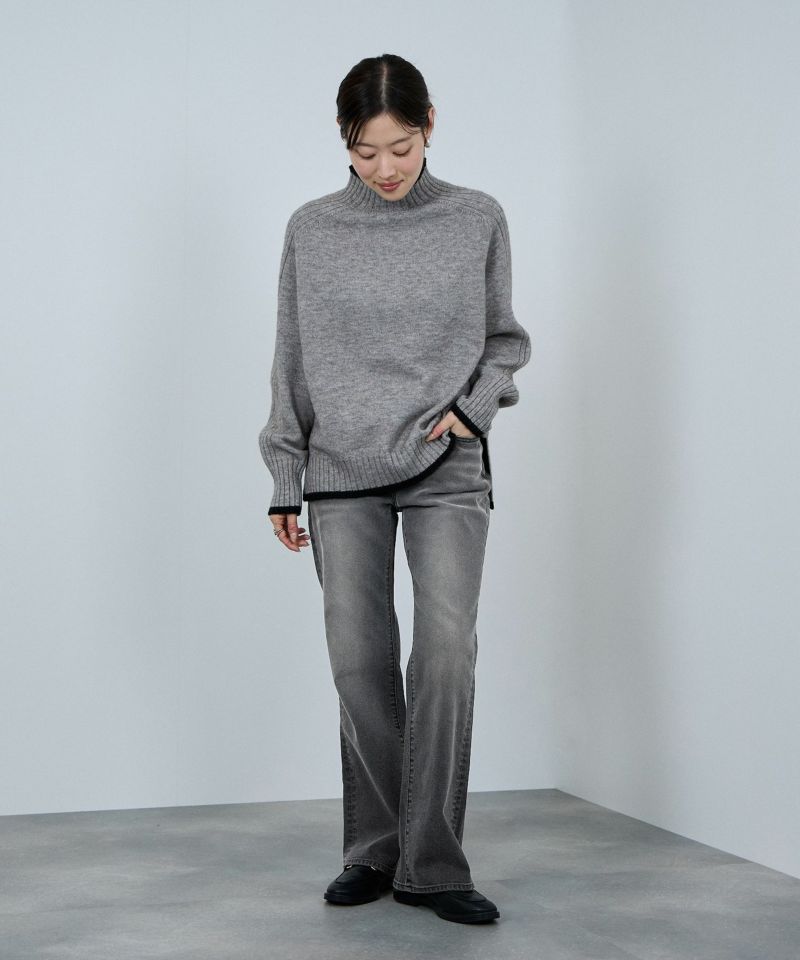 nAvy  毎日はきたくなるデニム「マイデニ」 フレアパンツ レディース商品画像-6