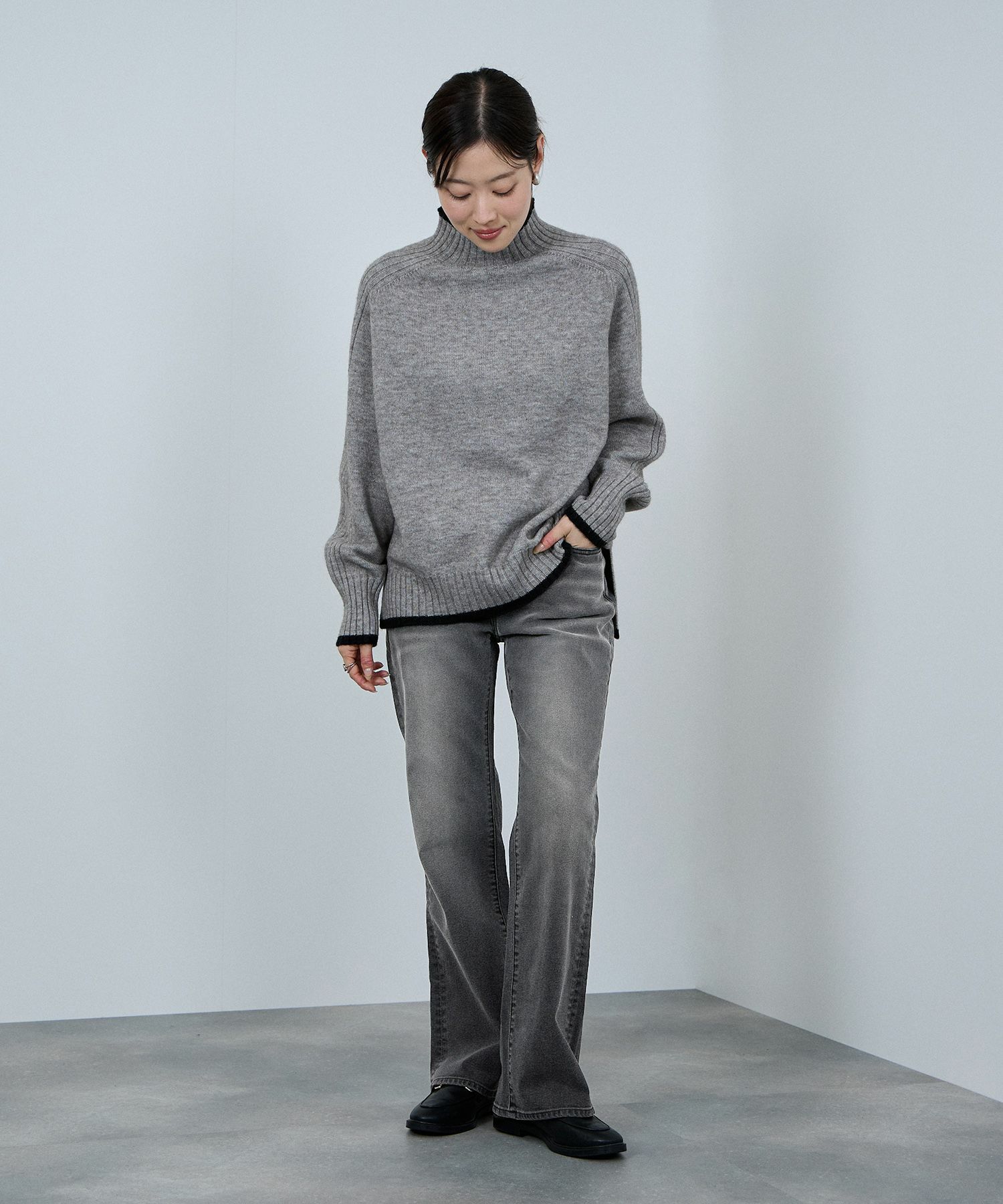 nAvy  毎日はきたくなるデニム「マイデニ」 フレアパンツ レディース商品画像-6