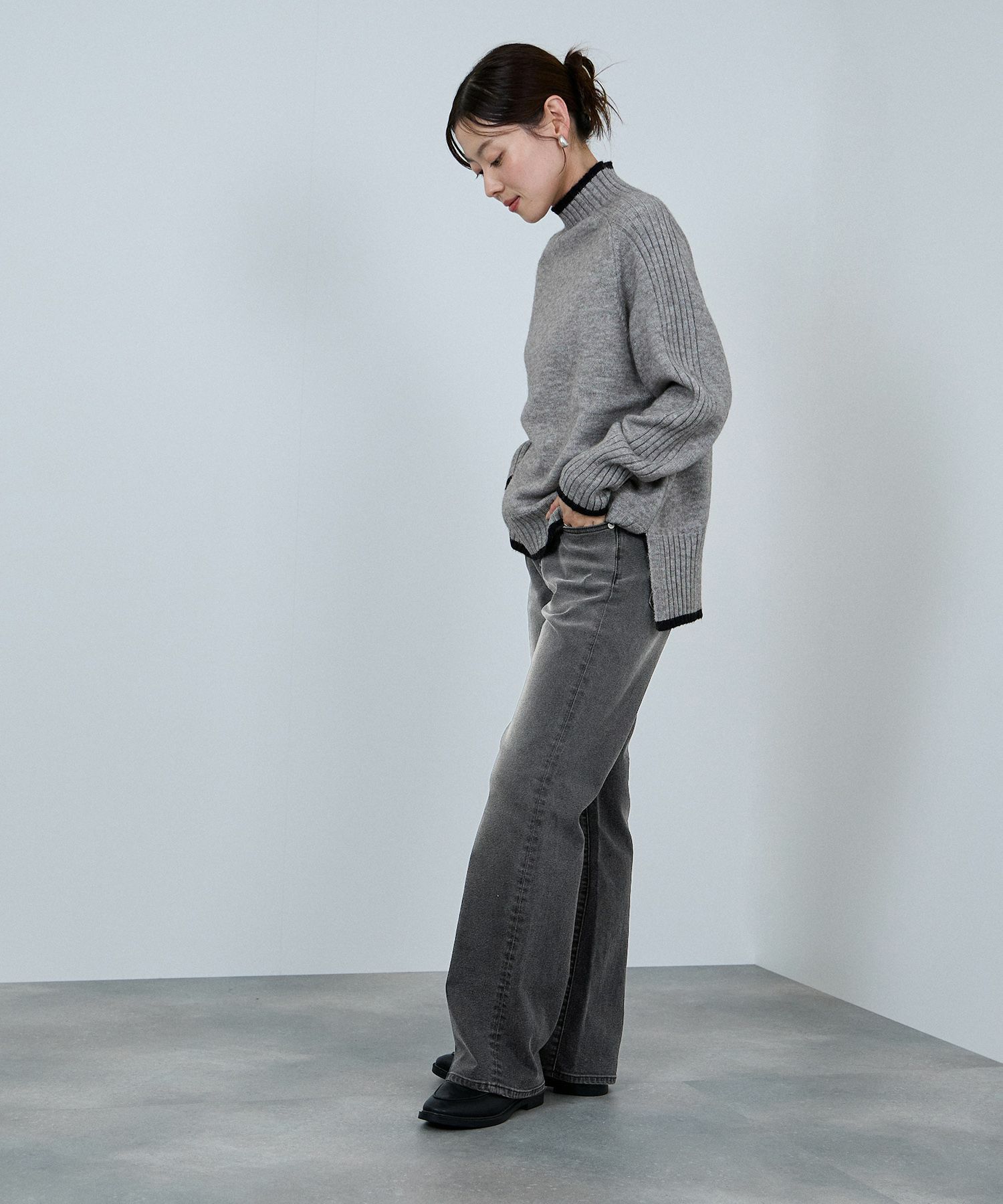 nAvy  毎日はきたくなるデニム「マイデニ」 フレアパンツ レディース商品画像-7